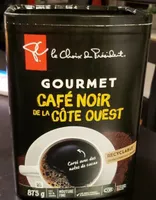 Gourmet café noir de la côte ouest