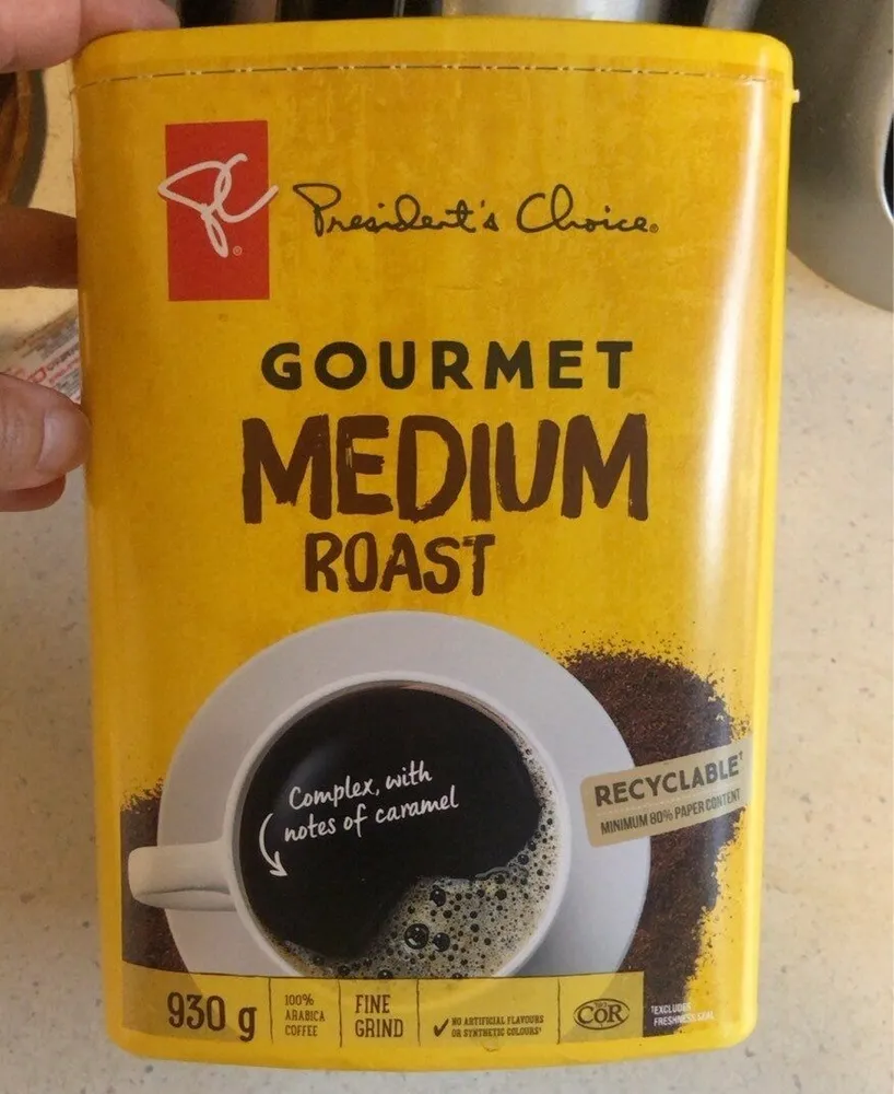 Gourmet Medium roast coffee