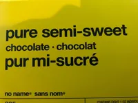Pure semi-sweet chocolate