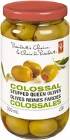 Colossal stuffed queen olives