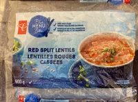 Red split lentils