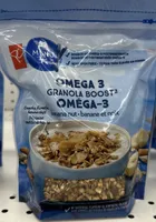 Granola boost with omega banana nut granola cereal