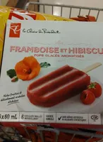 Pc pops glacées framboise et hibiscus