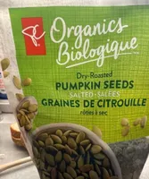Graines de citrouille salées biologique