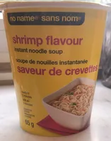 Instant noodle soup shrimp flavour