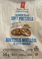 Bavarian style soft pretzels