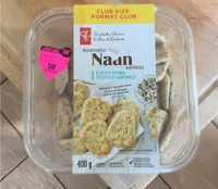 Bouchés Naan