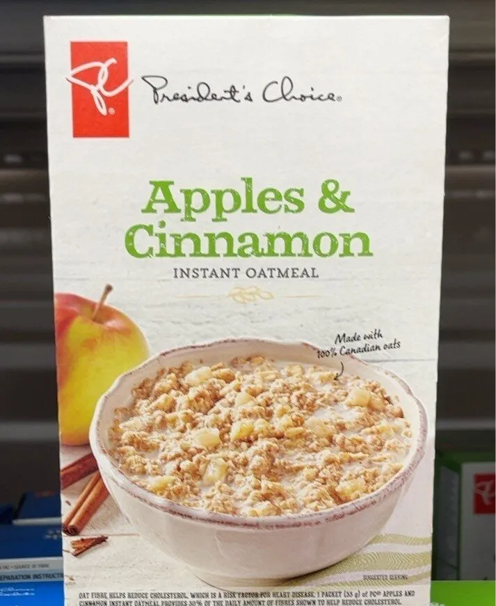 Apple & Cinnamon Oatmeal