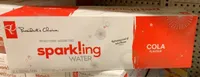 Sparkling water cola flavour