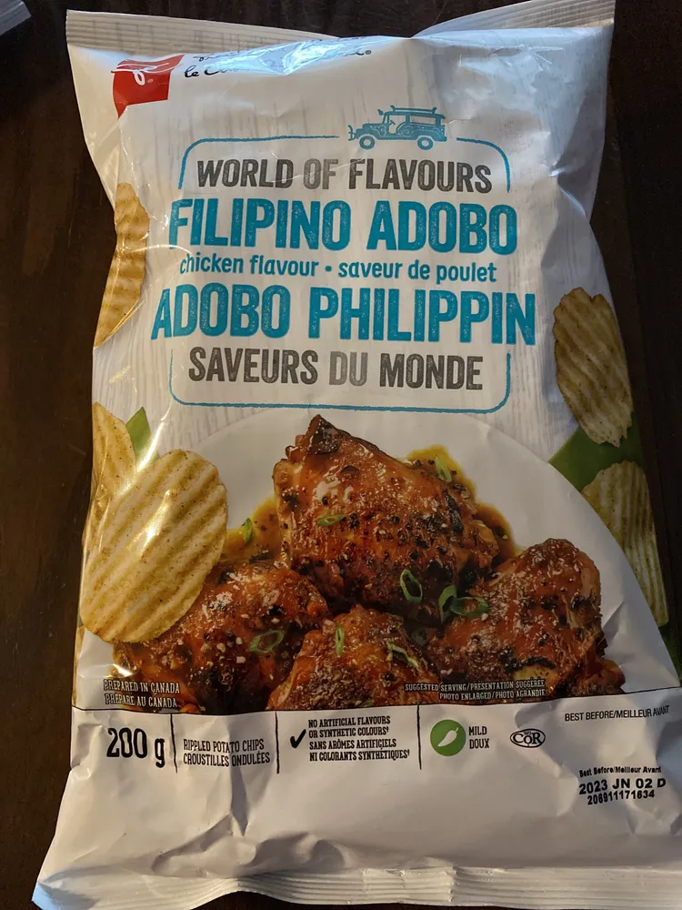 World Of Flavors Chicken Adobo Potato Chips