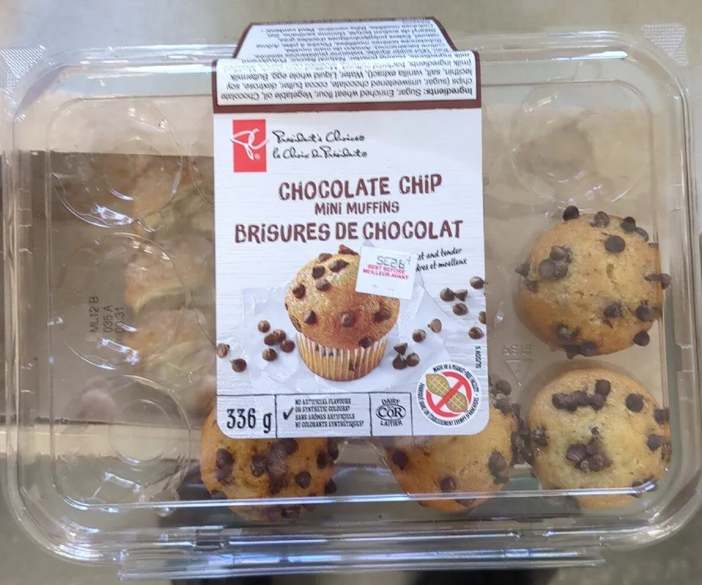 Chocolate Chip Mini Muffins