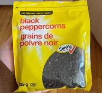 Black Peppercorns