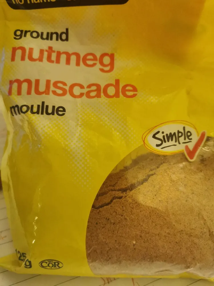 Nutmeg, Ground