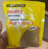 Simple poultry seasoning