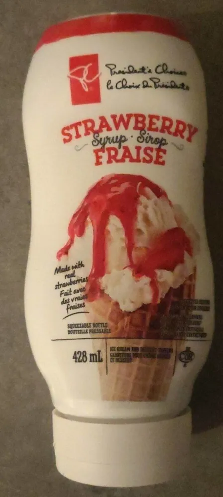 Sirop de fraise