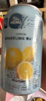 Eau pétillante citron
