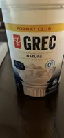 yogourt grec nature