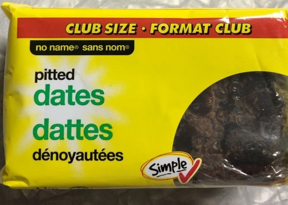 Pitted dates