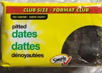Pitted dates