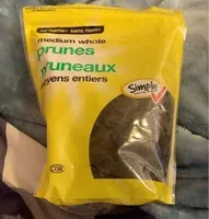 Medium whole prunes