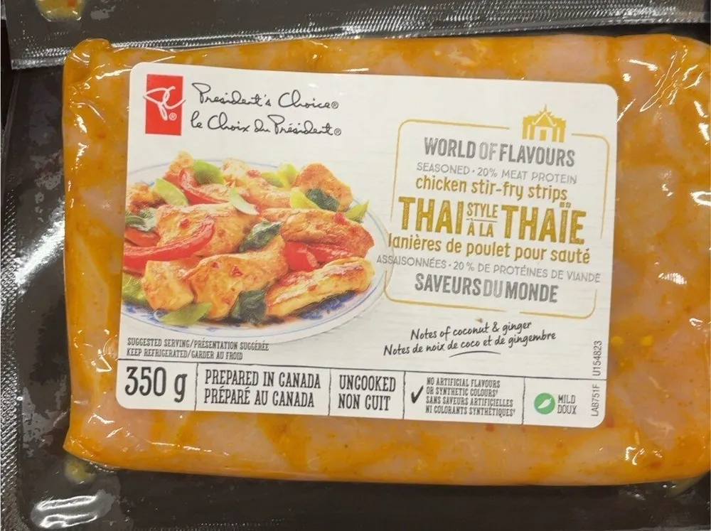 Chicken stirfry strips