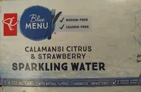 Sparkling water  Calamansi citrus & strawberry