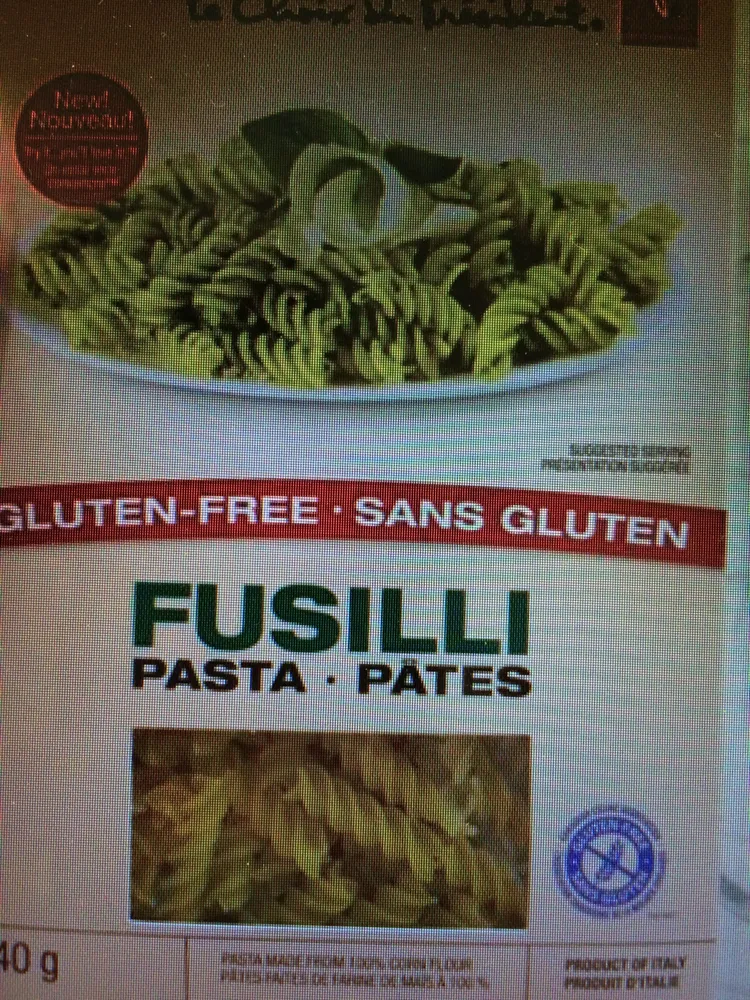 Fusilli Gluten free