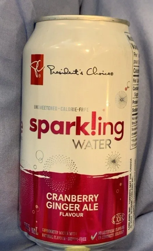 Cranberry ginger ale