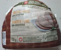 Smoked Half Ham 19% Meat Protien - Fully Cooked