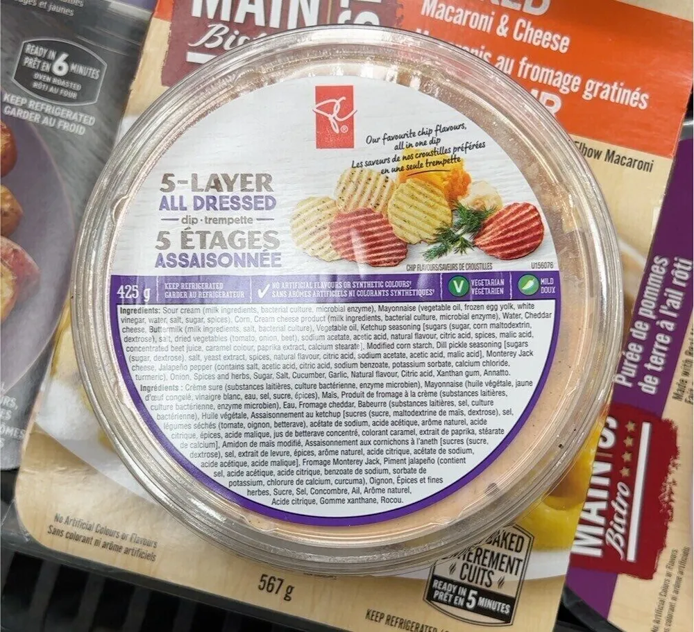 5 layer all dressed dip