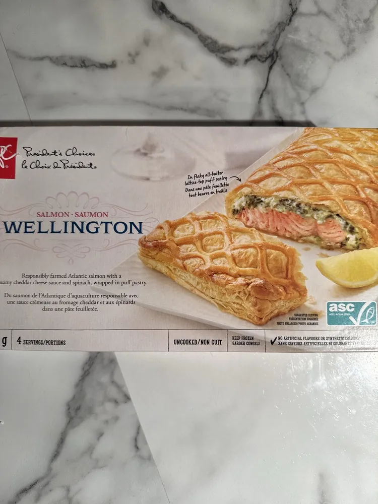 Salmon Wellington