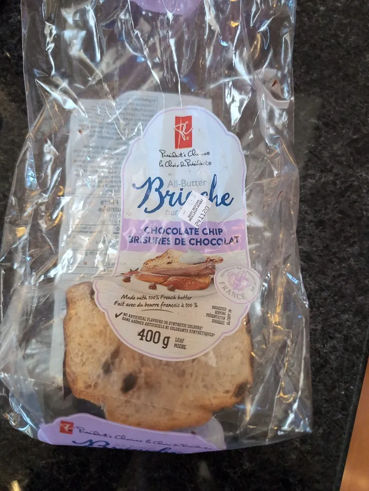 All-Butter Brioche Chocolate Chip