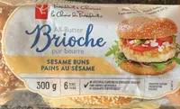 All-Butter Brioche Sesame Buns