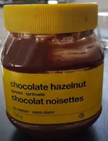 Tartinade chocolat noisette
