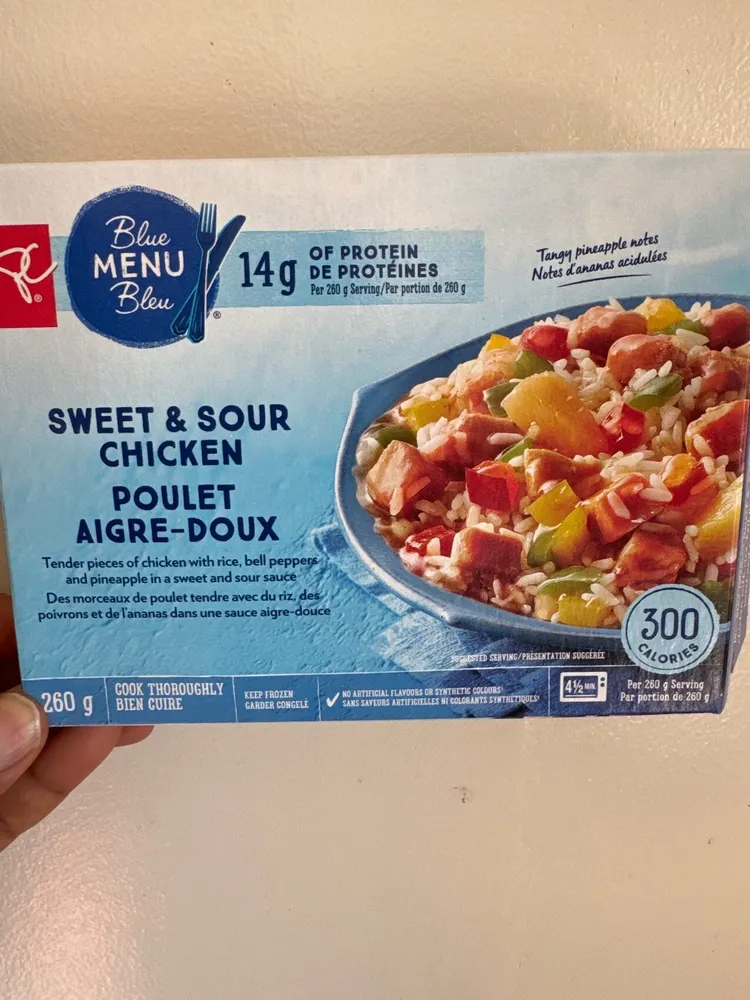 Blue Menu Sweet & Sour Chicken