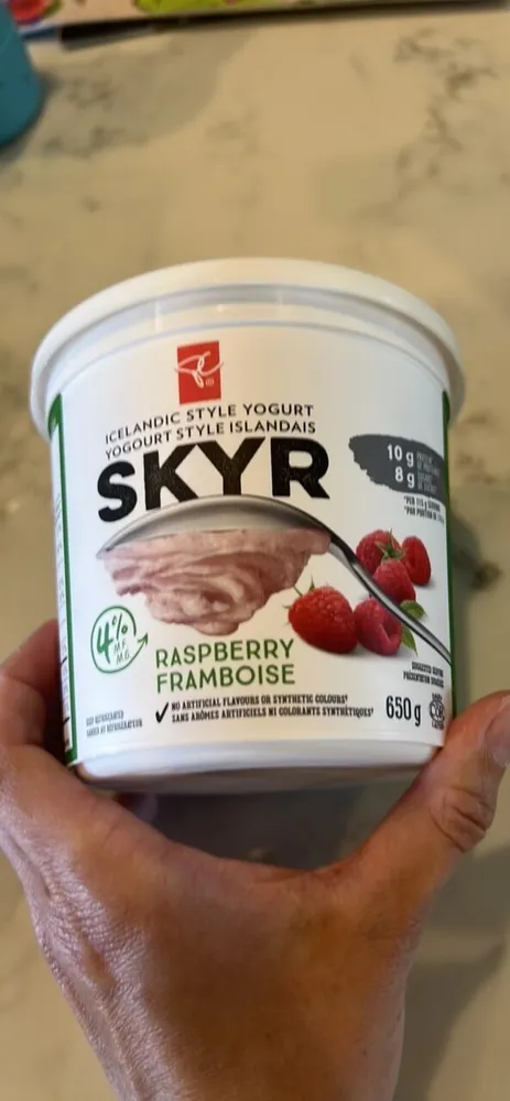 Icelandic Style Yogurt Raspberry