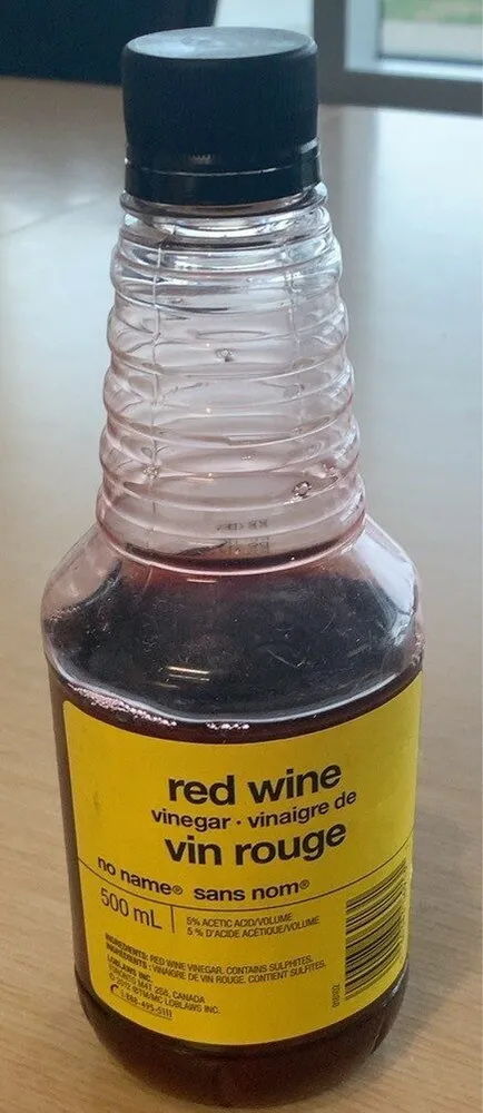 No Name Red Wine Vinegar