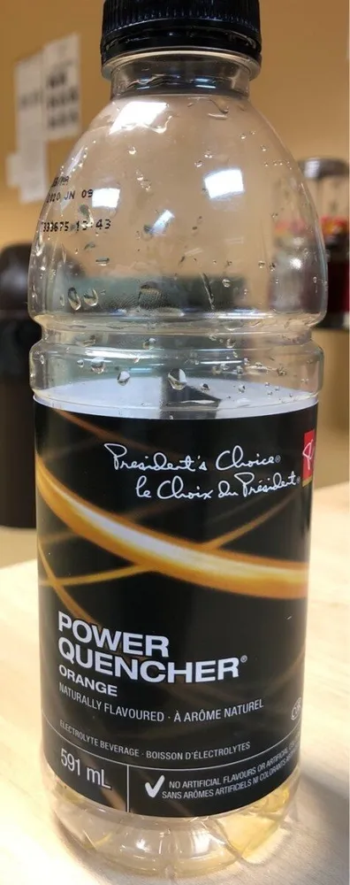 Boisson d'électrolytes