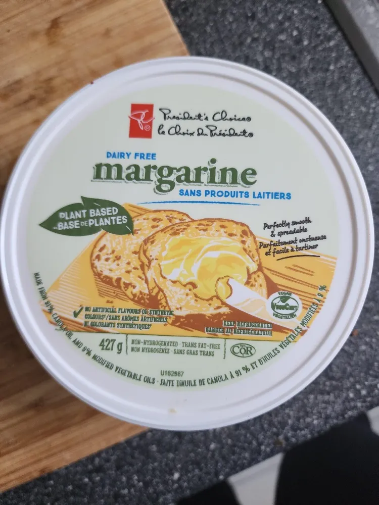 Dairy Free Margarine
