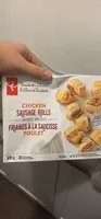 Savoury cocktail sausage rolls