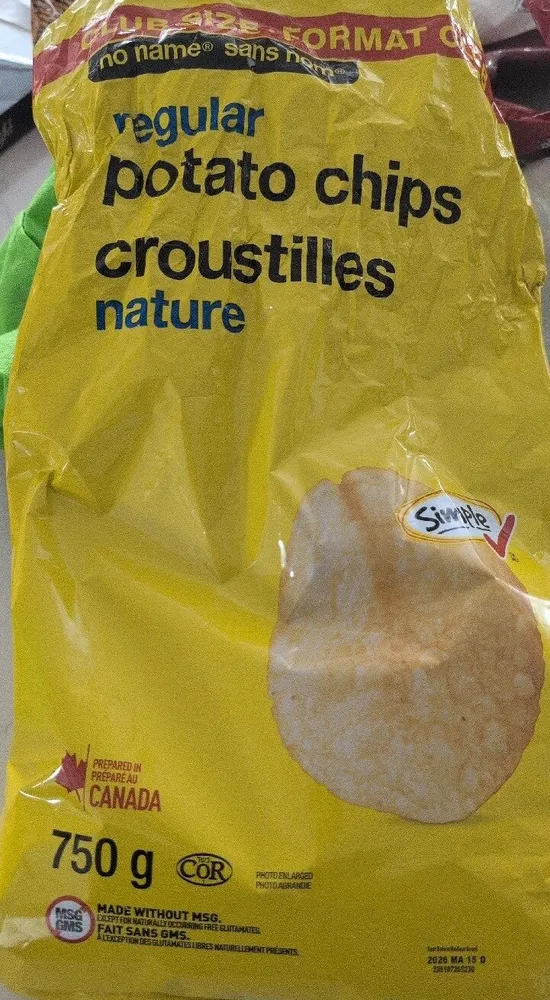 regular potato chips
