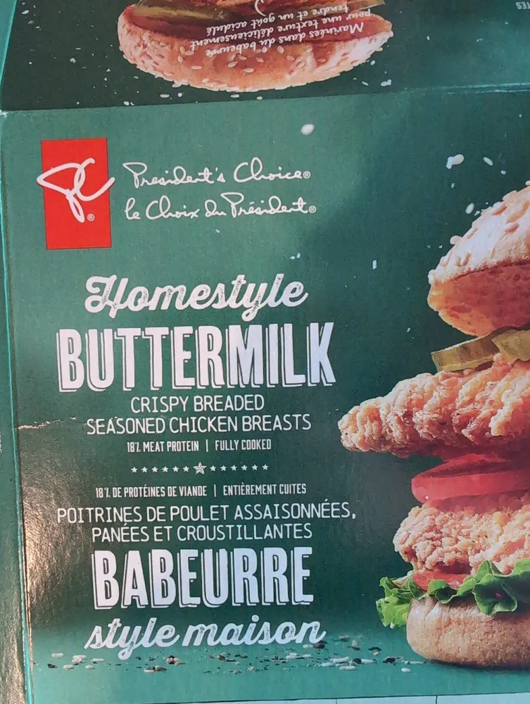 Homestyle Buttermilk Crispy Breaded Seasoned Chicken Breasts