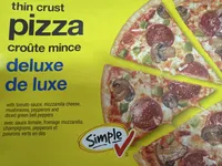 Thin Crust Deluxe Pizza