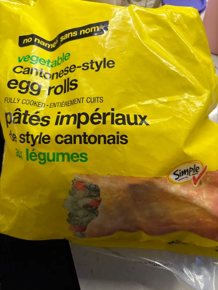 Vegetable Cantonese-style Egg Rolls