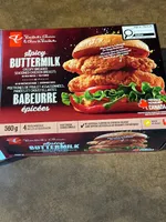 Spicy Buttermilk Crispy Breaded Seasoned Chicken Breasts