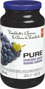 Pure concord grape jelly