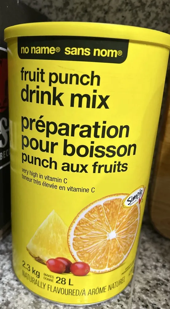 Fruit Punch Drink Mix