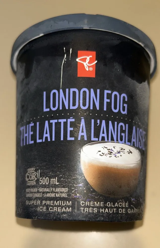London Fog Ice Cream