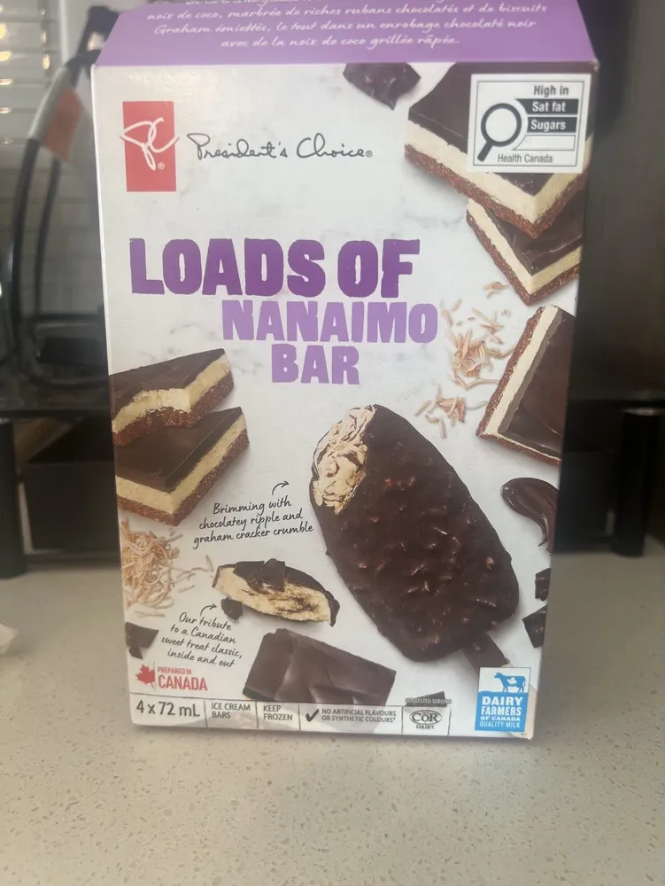 Loads Of Nanaimo Bar Ice Cream Bar
