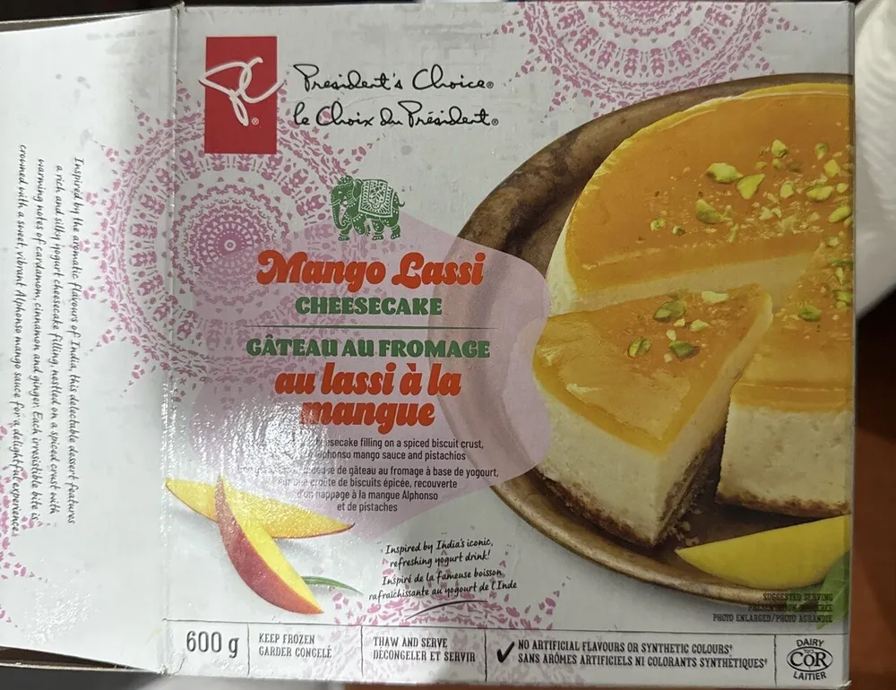 PC mango Lassi Cheesecake